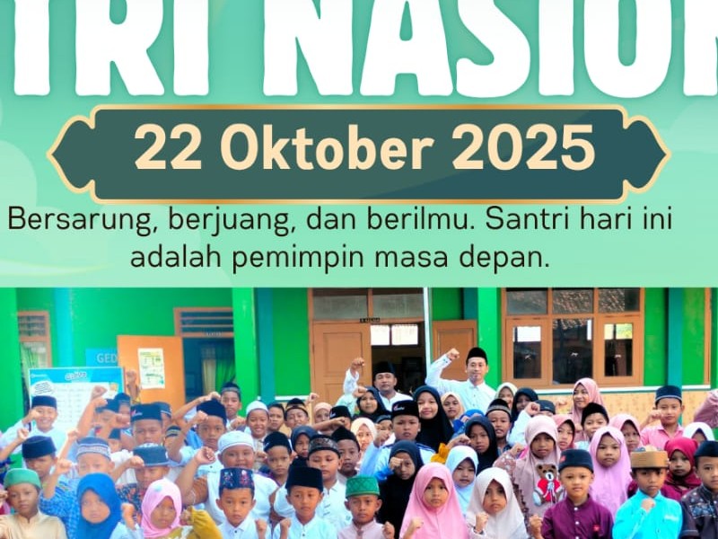 UPACARA HARI SANTRI SDN 1 TREBUNGAN